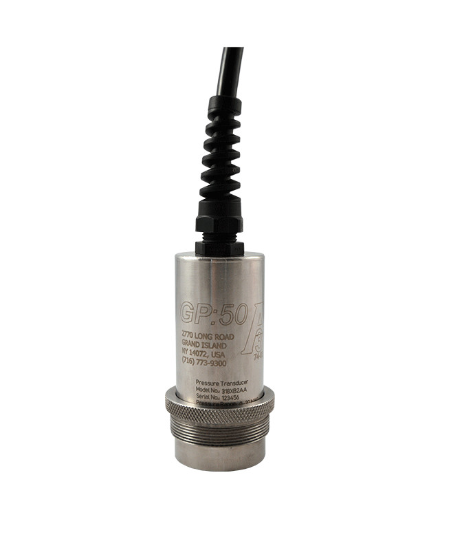 GP:50 Sanitary Flush Diaphragm Pressure Transducer/Transmitter Models 218, 318