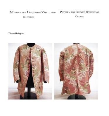 Pattern for Sleeved Waistcoat PDF