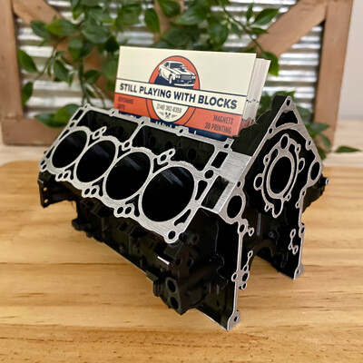 Modern Hemi Card Holder