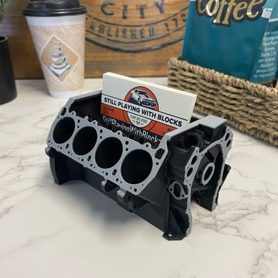 Mopar Big Block Card Holder