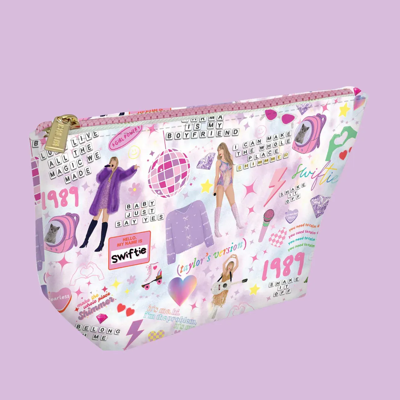 SWIFTIE COSMETIC POUCH