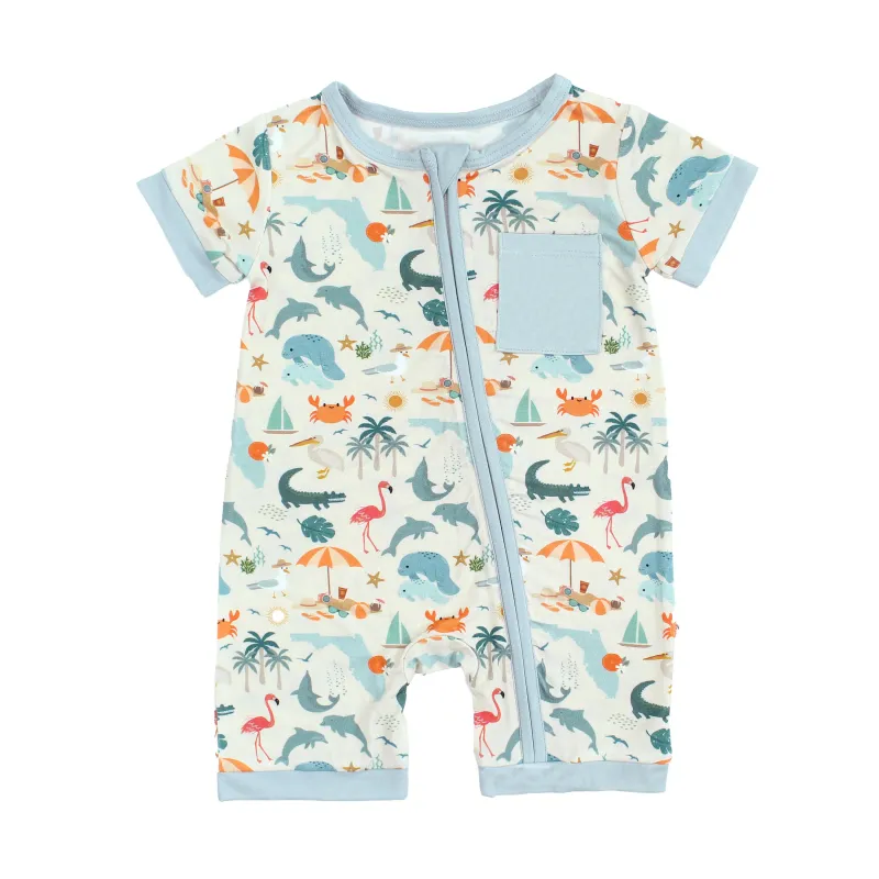 Explore Florida Shortie Romper