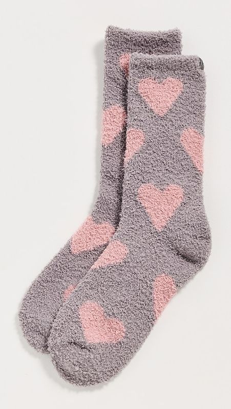 Barefoot Dreams CozyChic Heart Socks