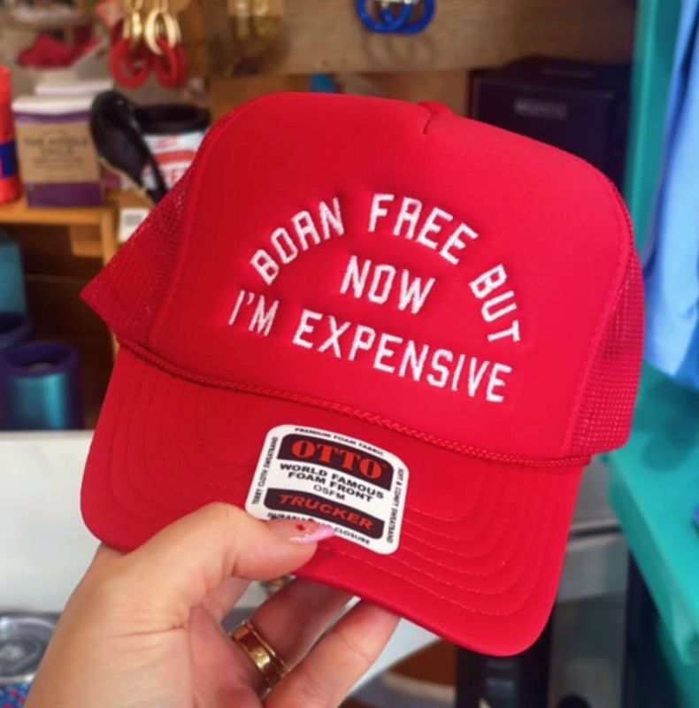 BORN FREE TRUCKER HAT