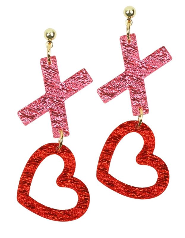 Bourbon &amp; Boweties XO Earring