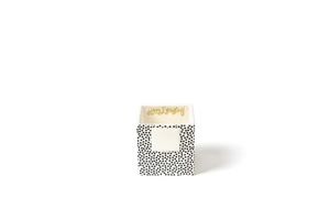 BLACK SMALL DOT SMALL MINI NESTING CUBE