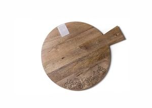 WOODEN BIG HAPPY EVERYTHING! SERVING BOARD