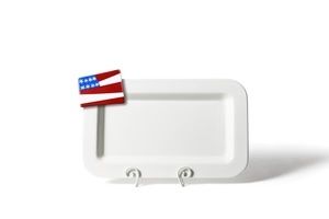White Small Dot Mini Entertaining Platter