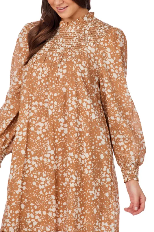 BENNINGTON SMOCKED DRESS
