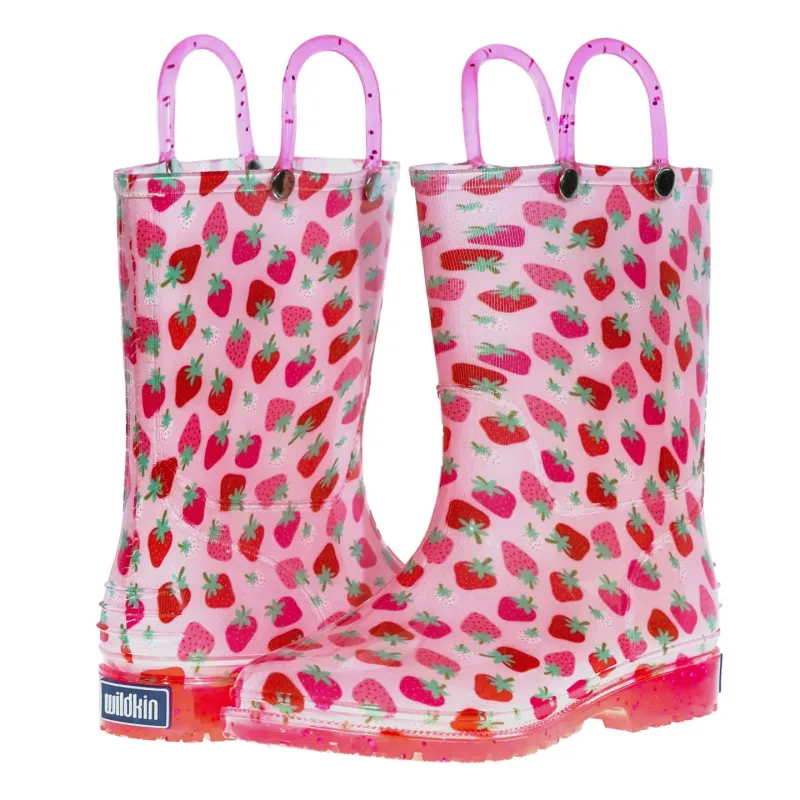 STRAWBERRY RAIN BOOTS