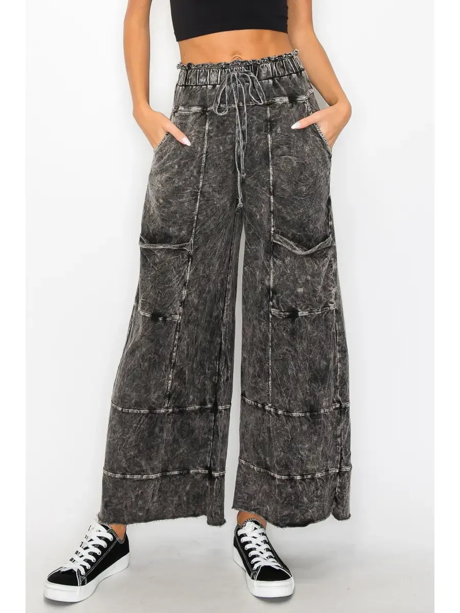 Mineral Washed Pants