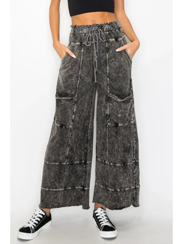 Mineral Washed Pants