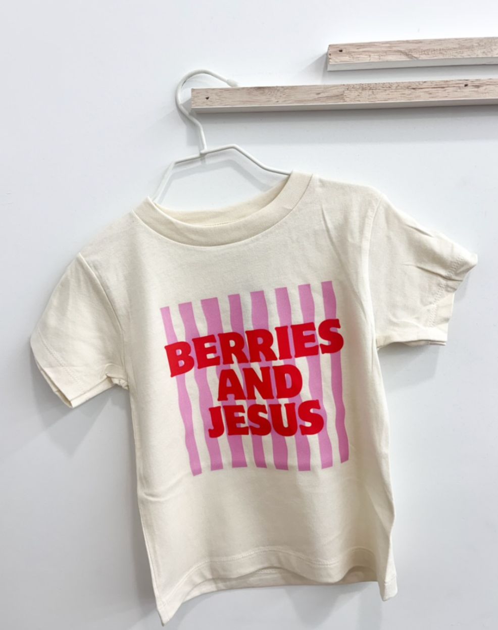 Berries &amp; Jesus Toddler Tee