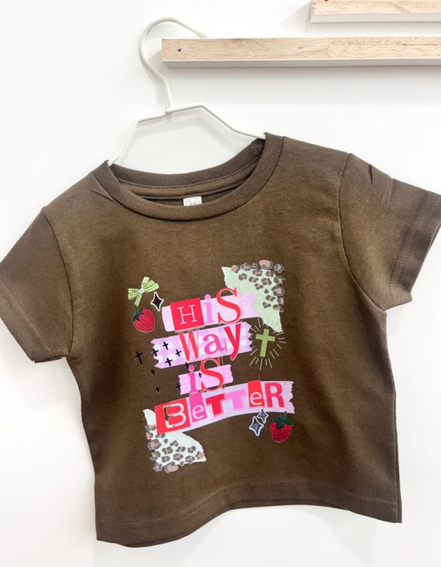 His Way Toddler Tee
