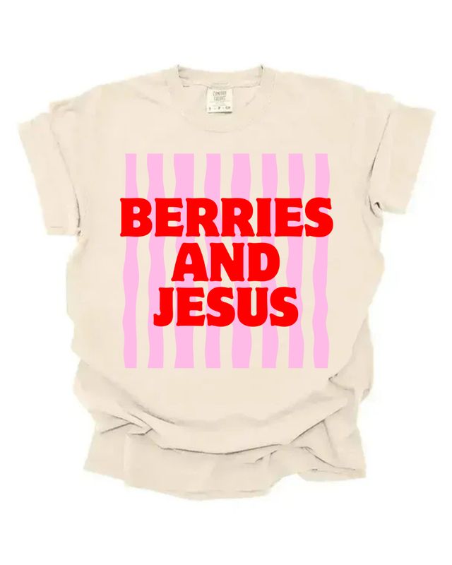 Berries &amp; Jesus Tee