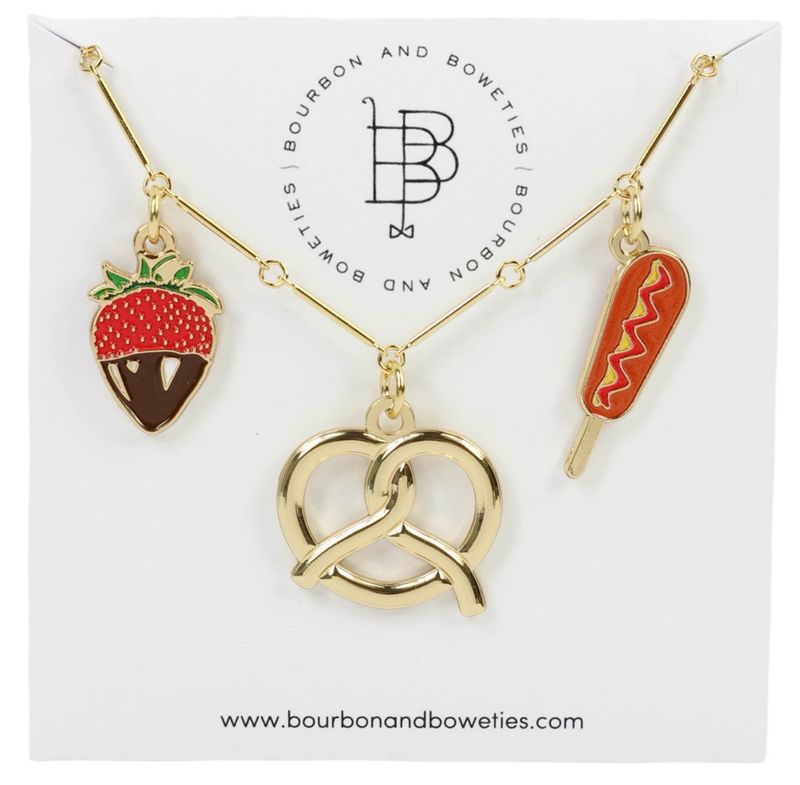 Festival Calories Charm Necklace