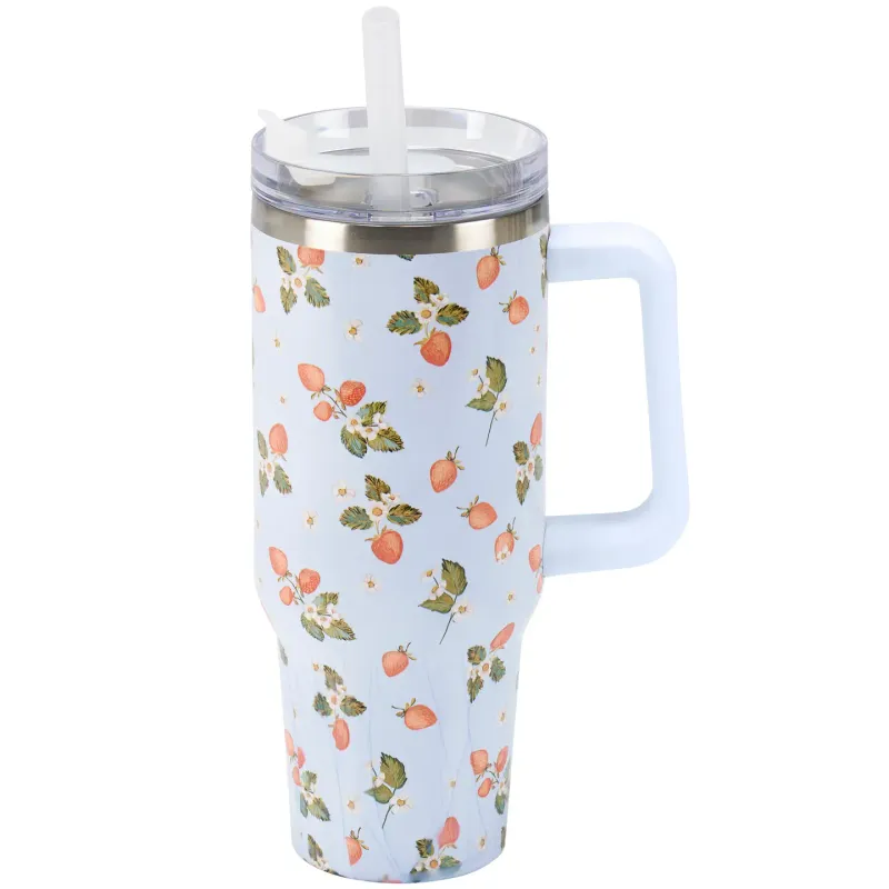 Strawberry Travel Mug