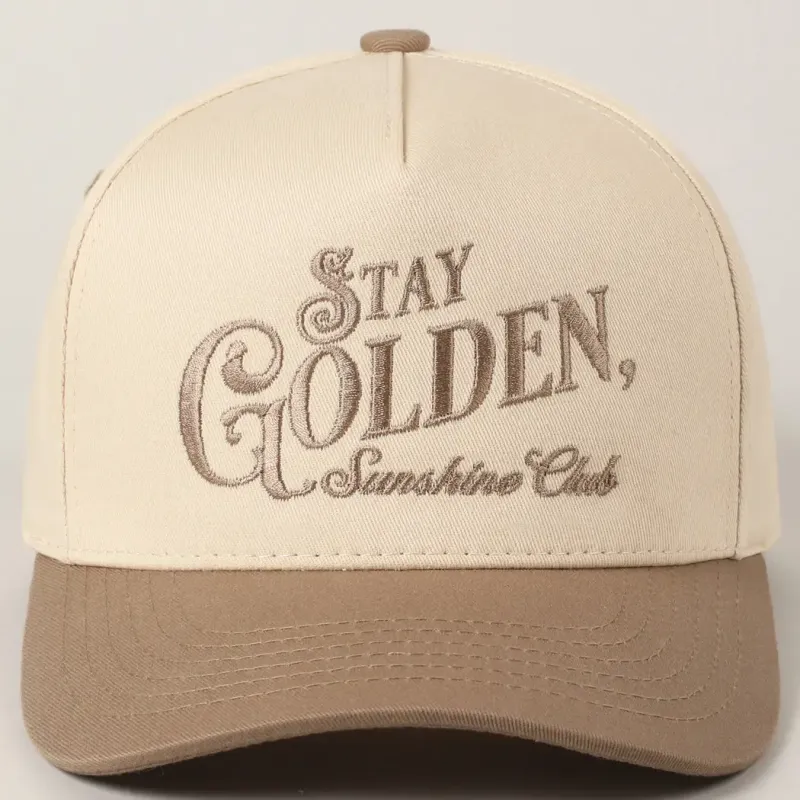 Stay Golden Trucker Hat
