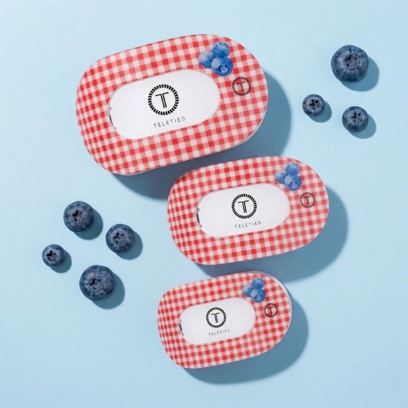 Blueberry Farms Medium Flat Round Hair Clip