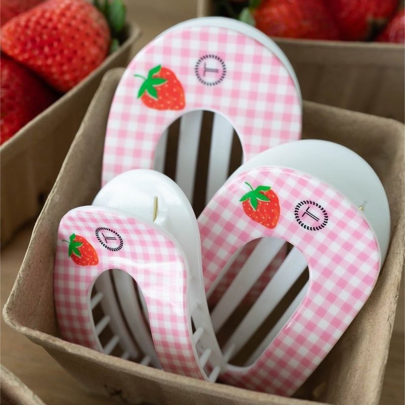 Handpicked Small Flat Round Hair Clip