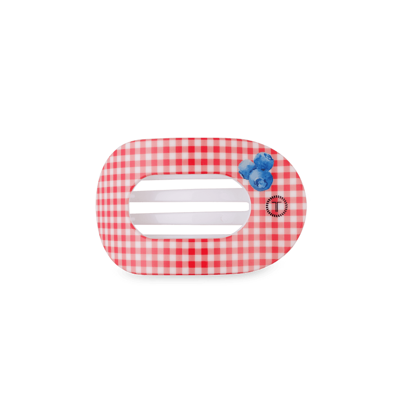 Blueberry Farms Small Flat Round Hair Clip