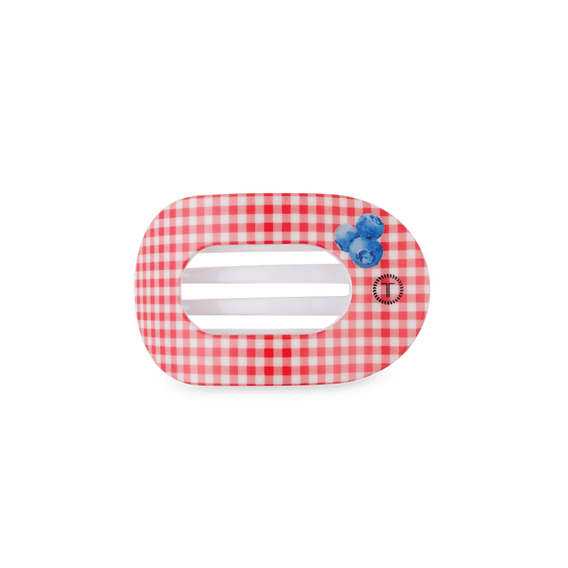 Blueberry Farms Small Flat Round Hair Clip