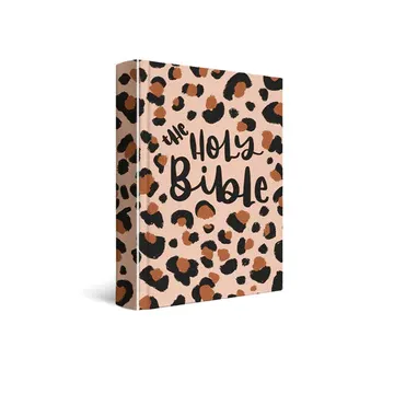 Cheetah Print KJV Journaling Bible