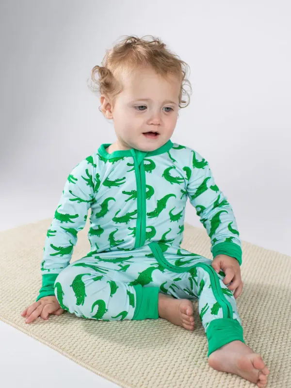 Long Sleeve Zip PJ