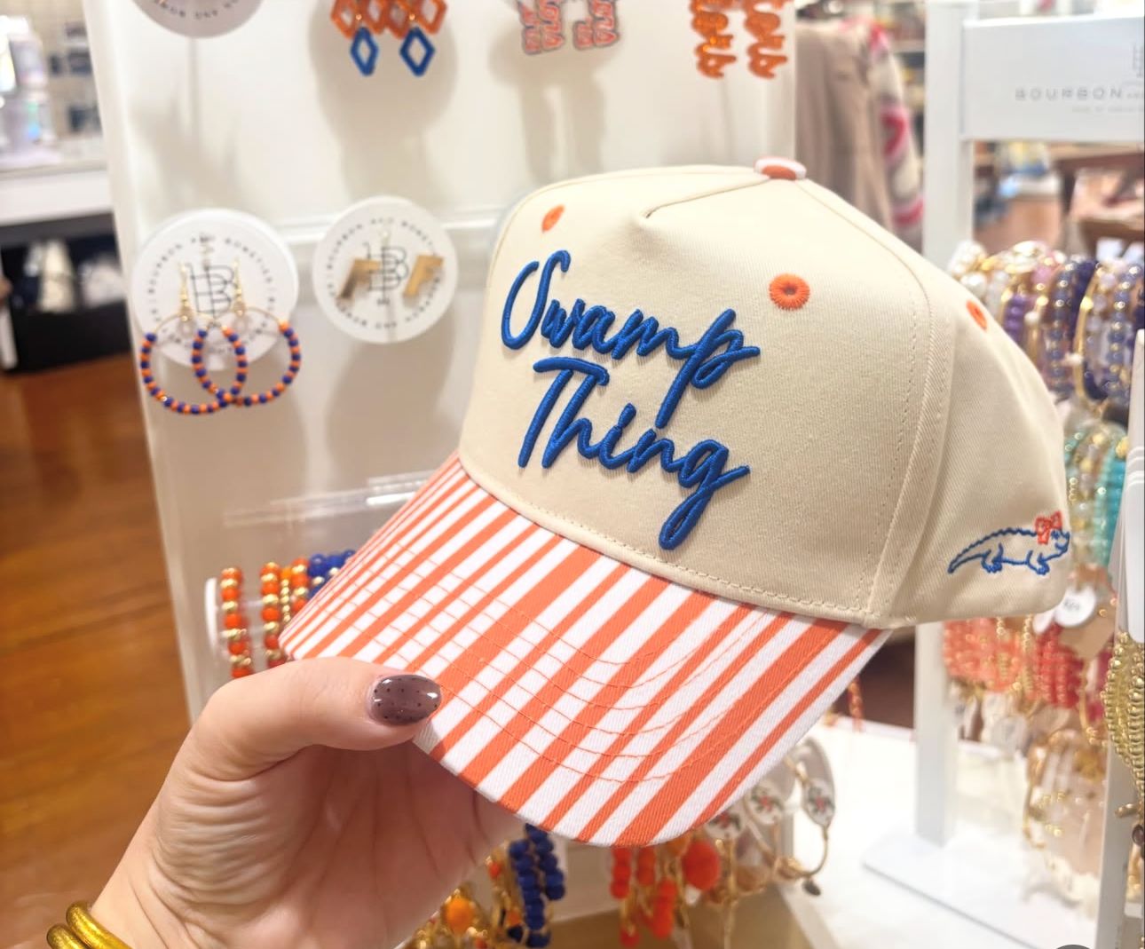 SWAMP THING GIRL CAP