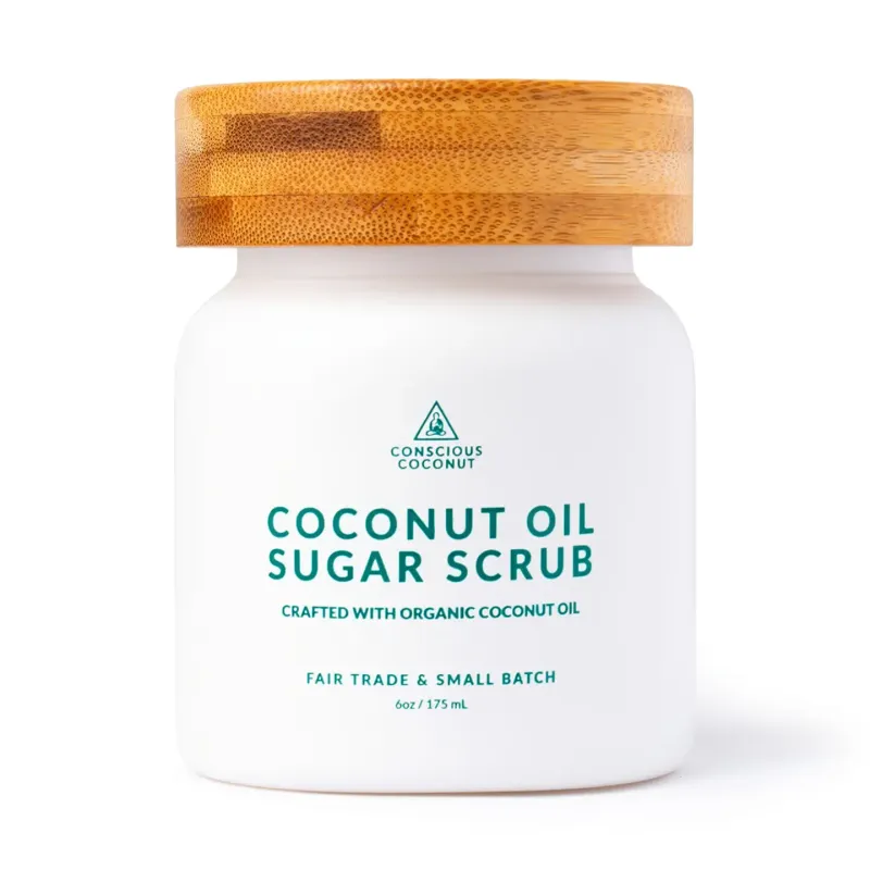 Coconut Oil Sugar Scrub 6 oz.