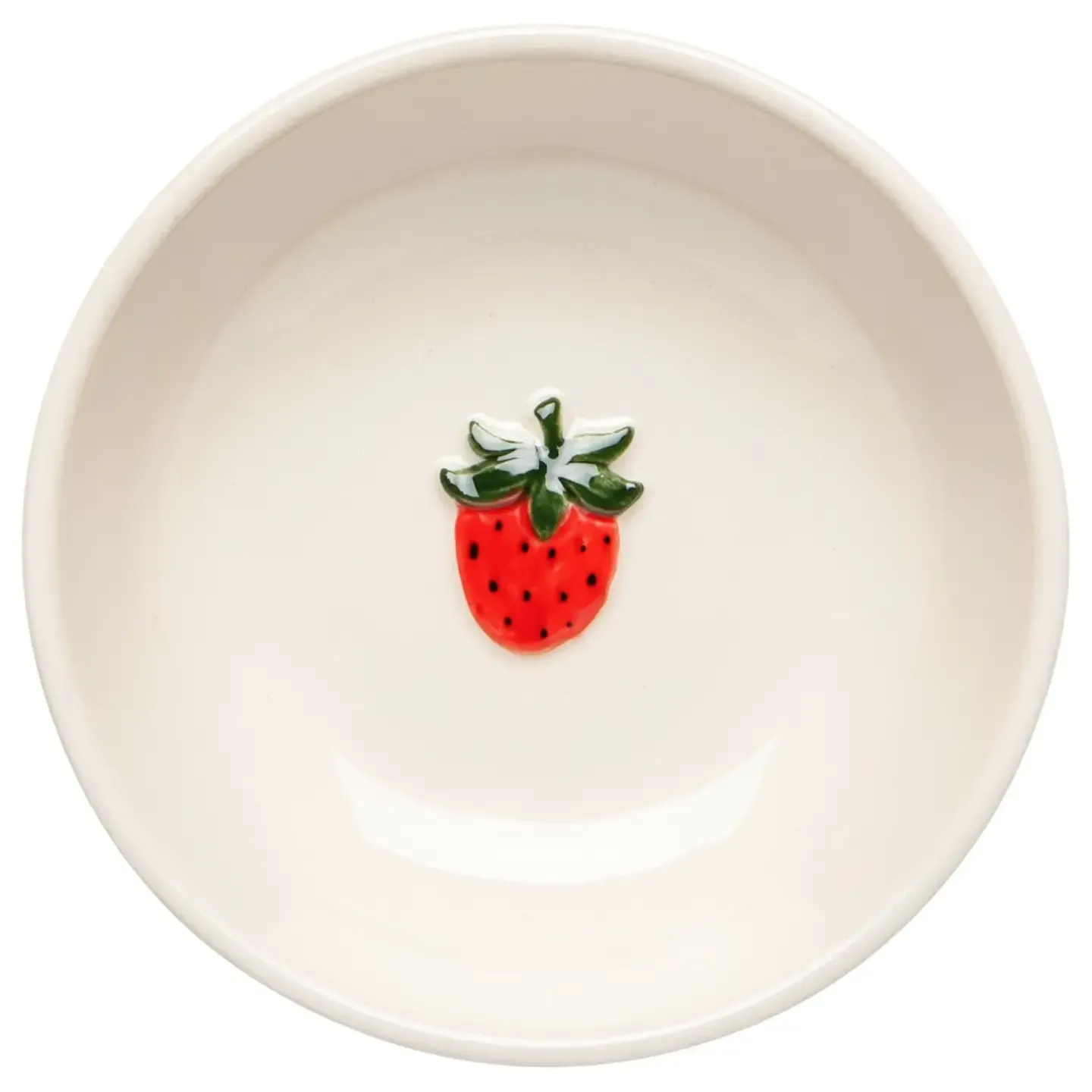 Strawberry Embossed Pinch Bowl