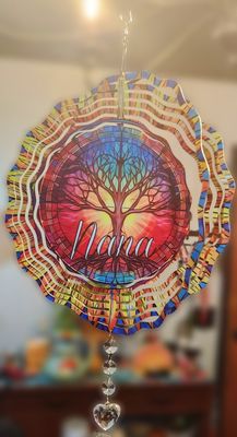 Tree of Life Wind Spinner
