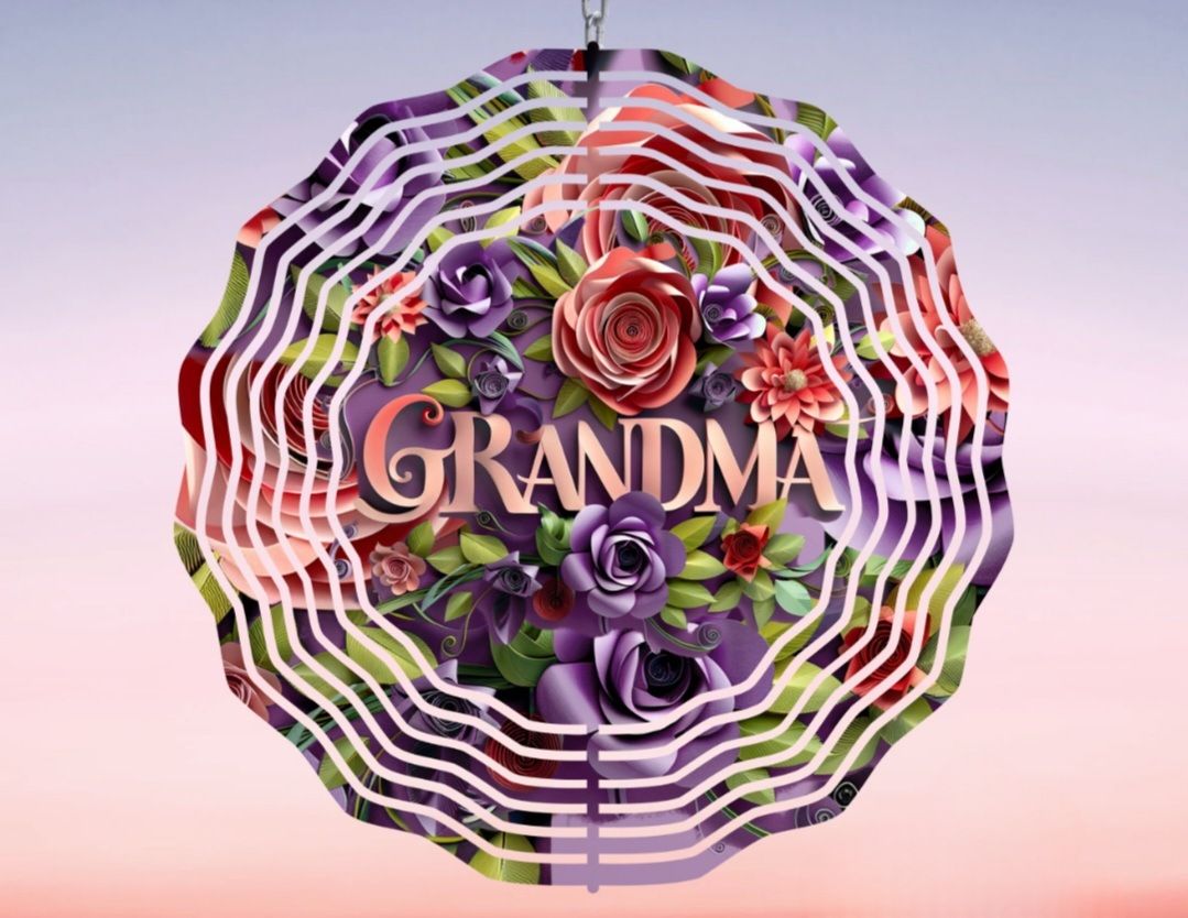 Grandma Metal spinner
