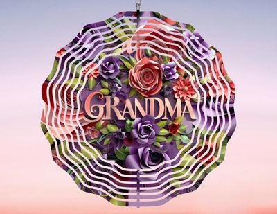 Grandma Metal spinner