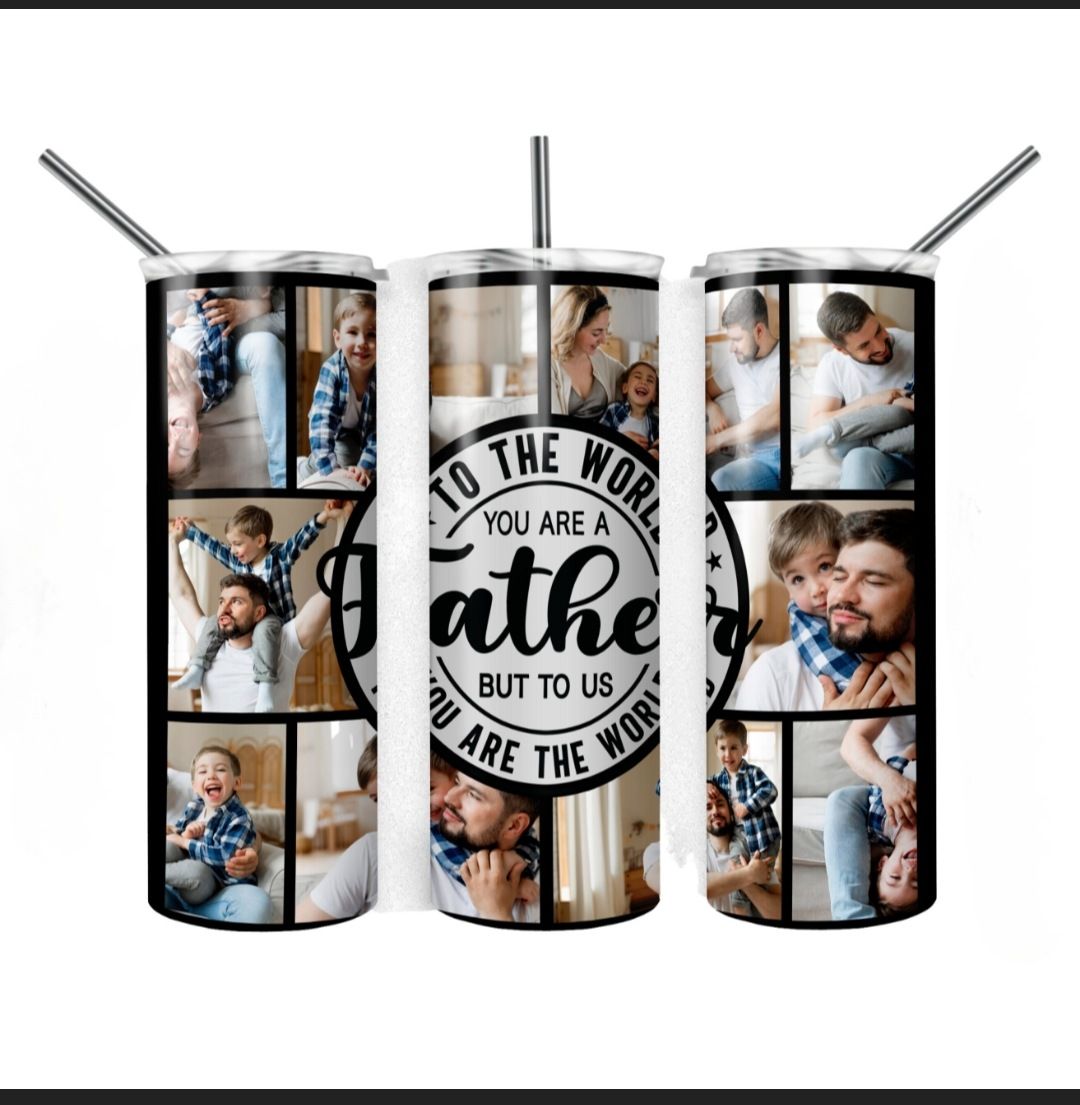 Father&#39;s Day Photo Tumbler