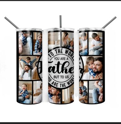 Father&#39;s Day Photo Tumbler