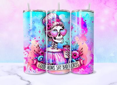 Bad Words Mom Tumbler