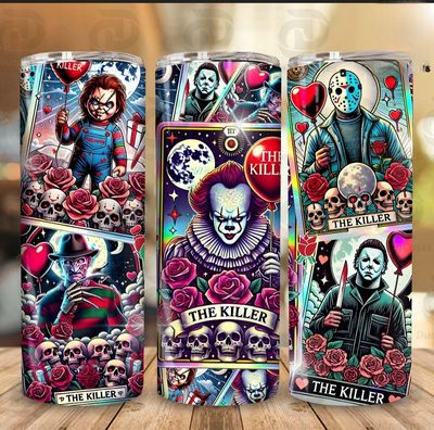 Serial Killer Valentines Tumbler