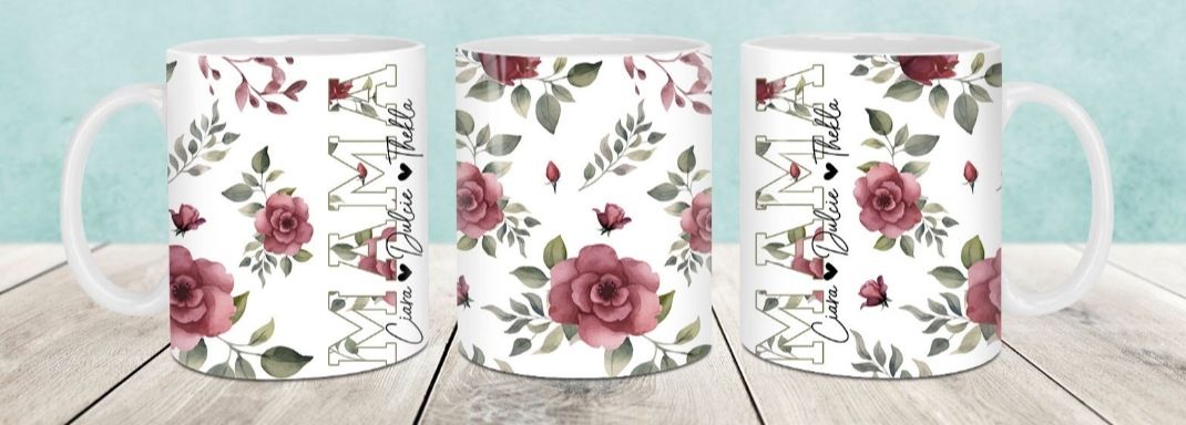 Mama Floral Mug