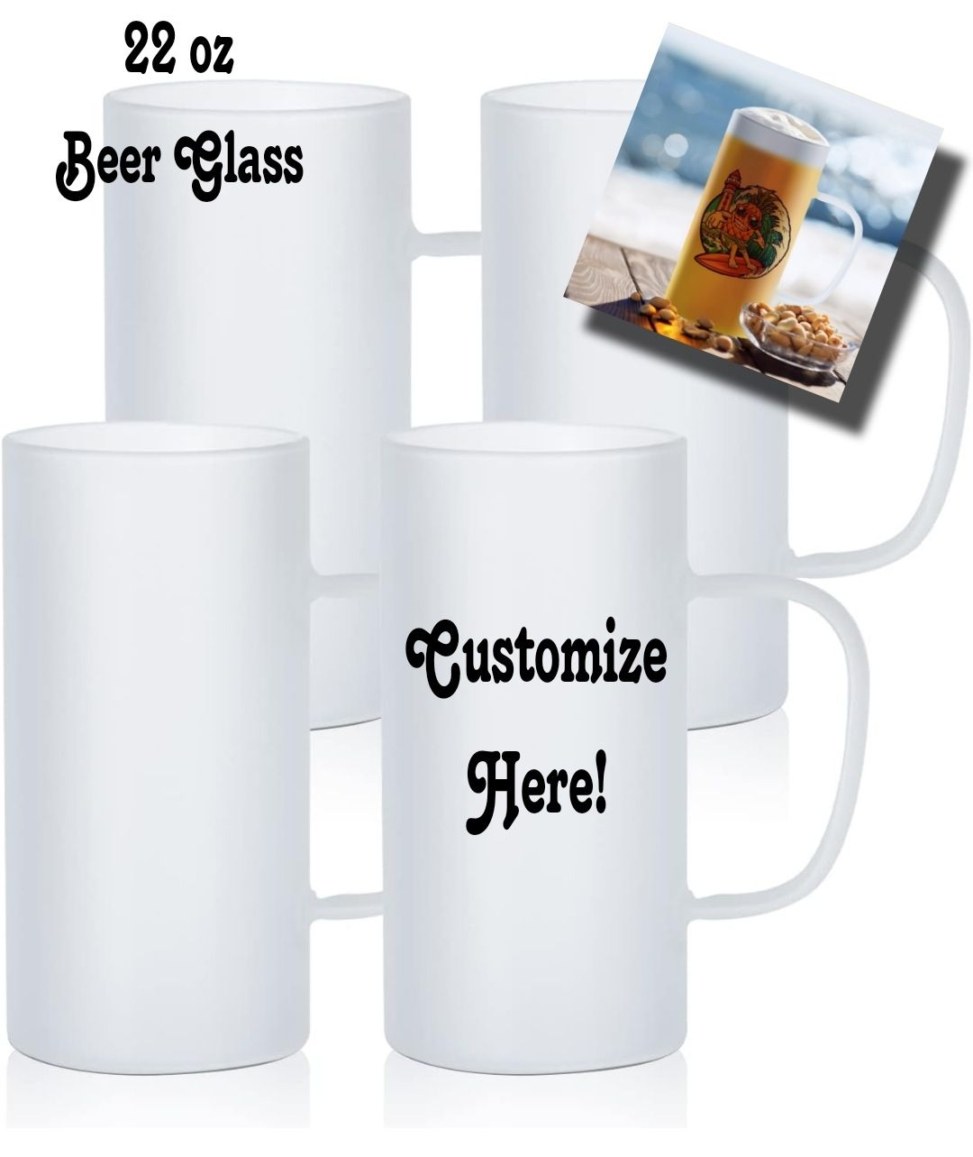 Glass Beer Mug