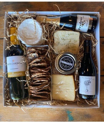 Wine & Cheese Pairing Box