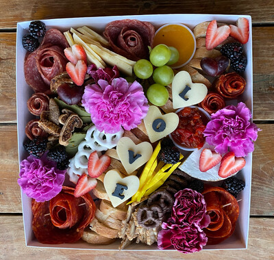 Flower Charcuterie Gift Box