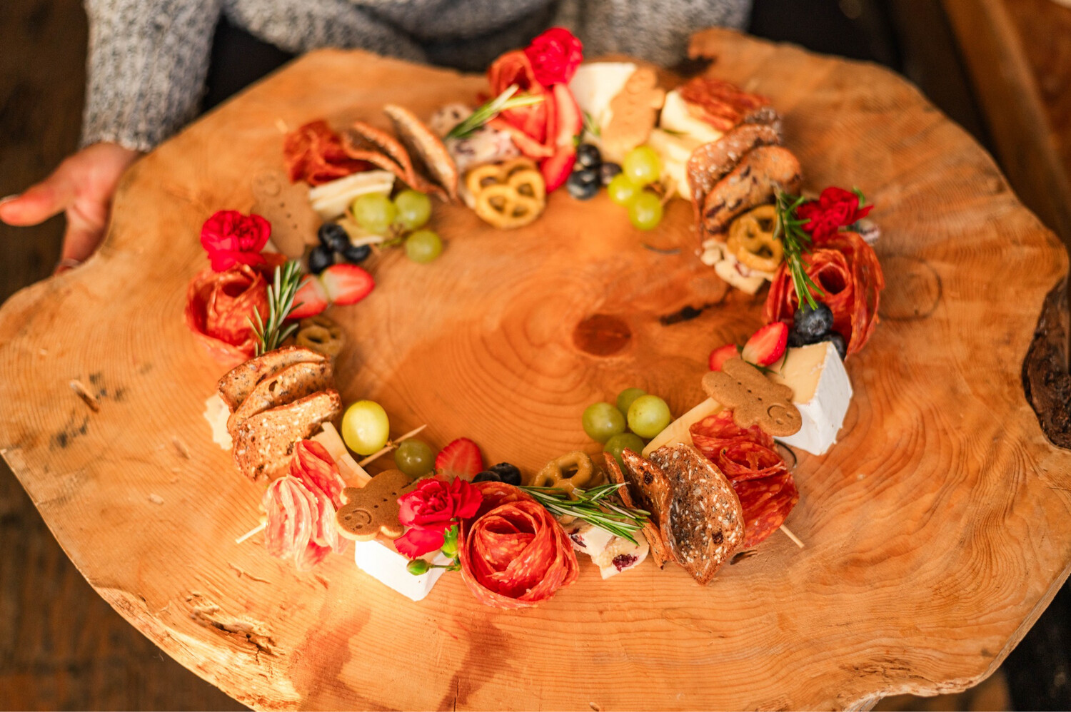 Small (1ft) Charcuterie Wreath