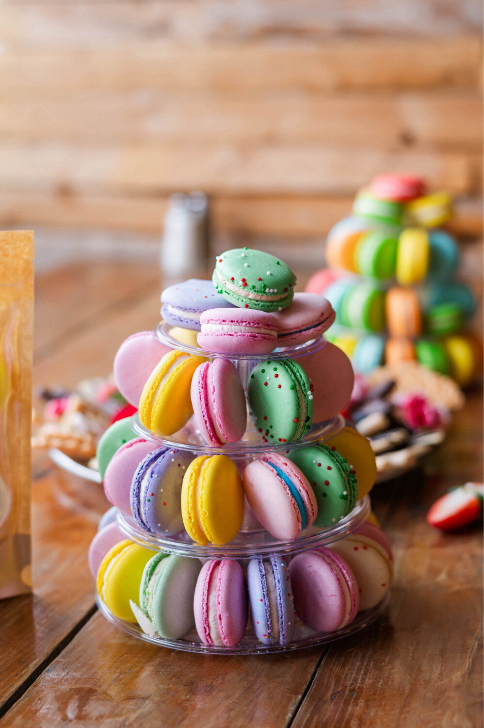 Mini Macaron Cake