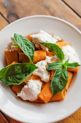 Rigatoni + Vodka Sauce