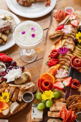 Silver Charcuterie Box