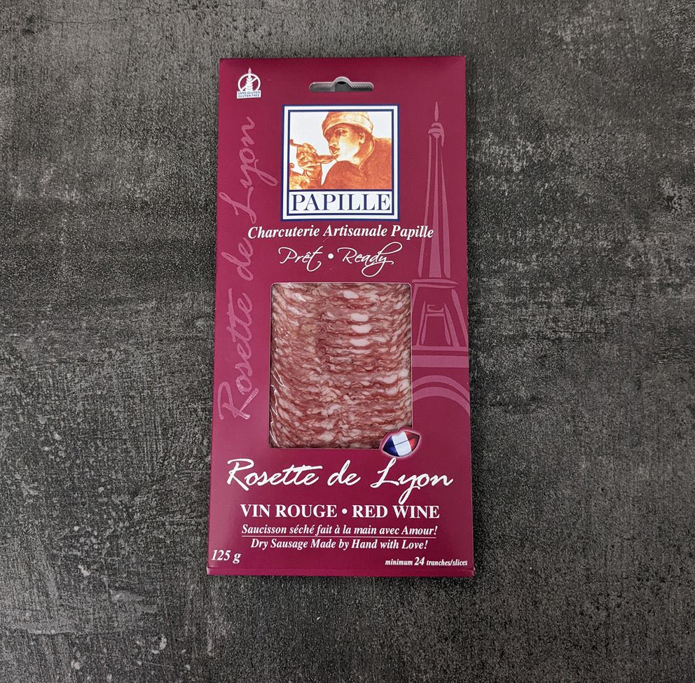 Rosette de Lyon – Sliced – Red Wine – Papille Rosette de Lyon – Sliced – Red Wine – Papille