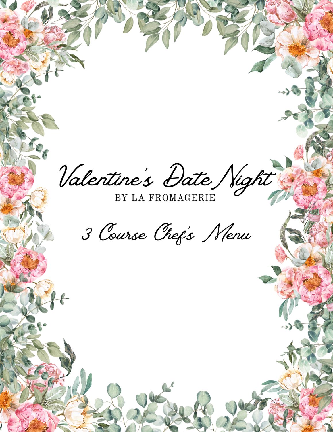 Valentine’s Day Dinner 5pm Seating