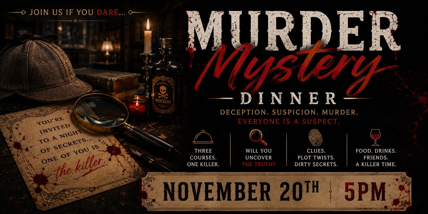 Murder Mystery Dinner Fall Edition
