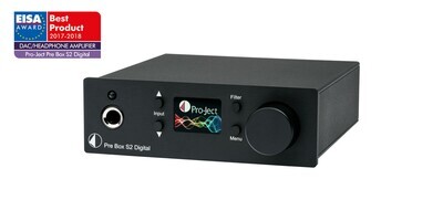 Pro-Ject Pre Box S2 Digital Black Demo Pro-Ject Pre Box S2 Digital Black Demo